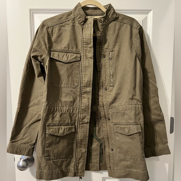 Able Olive Utility Jacket - Picture 1 of 4